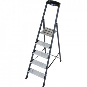 Анодированная стремянка KRAUSE SECURO 5 ступеней Анодированная стремянка KRAUSE SECURO 5 ступеней