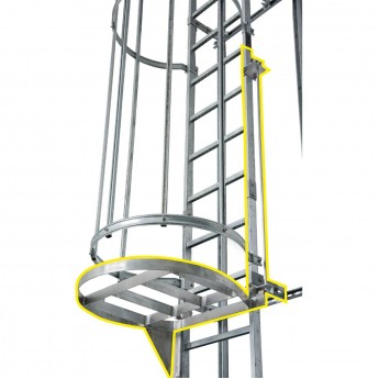 Блокировка подъема KRAUSE 837035, оцинкованная сталь Блокировка подъема KRAUSE 837035, оцинкованная сталь