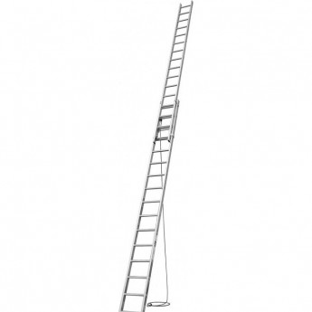 Двухсекционная алюминиевая лестница 2х14 KRAUSE CORDA 010513 Двухсекционная алюминиевая лестница 2х14 KRAUSE CORDA 010513