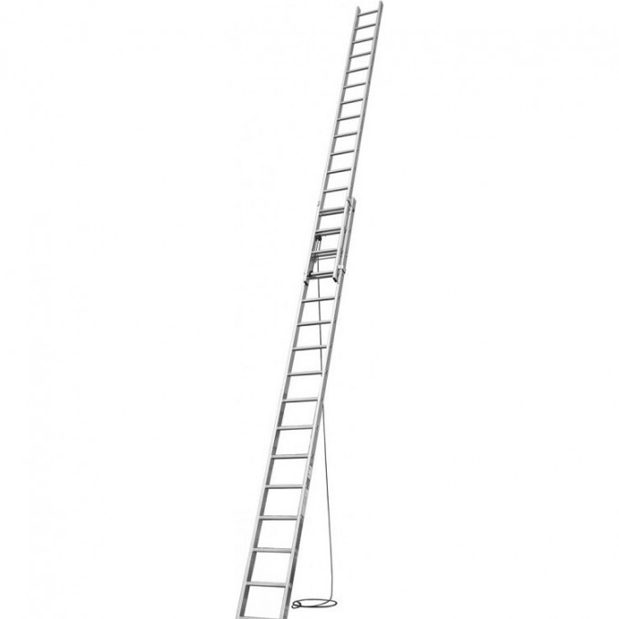 Двухсекционная алюминиевая лестница 2х14 KRAUSE CORDA 010513