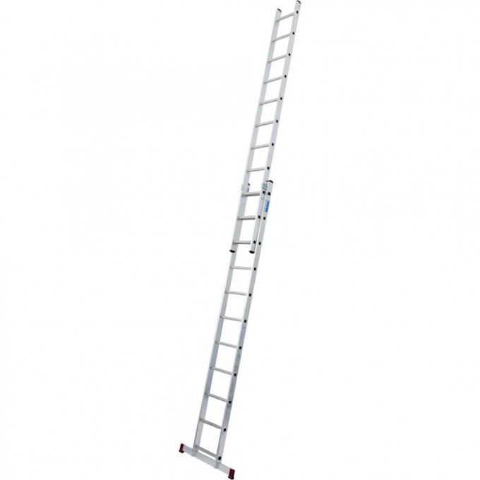 Двухсекционная выдвижная лестница KRAUSE CORDA 2х11 с траверсой 032195