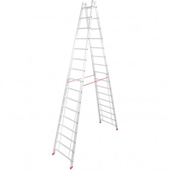 Двусторонняя лестница с перекладинами 2х16 перекладин KRAUSE STABILO 801746 Двусторонняя лестница с перекладинами 2х16 перекладин KRAUSE STABILO 801746