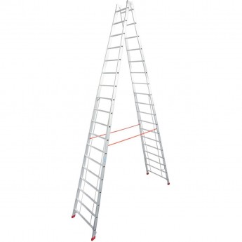 Двусторонняя лестница с перекладинами 2х18 перекладин KRAUSE STABILO 801753 Двусторонняя лестница с перекладинами 2х18 перекладин KRAUSE STABILO 801753