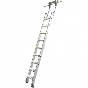 Лестница для стеллажей из Т-образной шины 10 ступеней KRAUSE STABILO 815651 Лестница для стеллажей из Т-образной шины 10 ступеней KRAUSE STABILO 815651