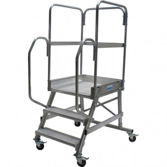 Лестница KRAUSE CORDA с площадкой, 3 ступени Лестница KRAUSE CORDA с площадкой, 3 ступени