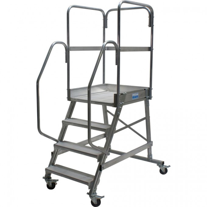 Лестница KRAUSE CORDA с площадкой, 4 ступени 820020