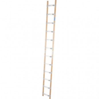 Лестница KRAUSE для крыши, 12 перекладин (алюминий/дерево) Лестница KRAUSE для крыши, 12 перекладин (алюминий/дерево)