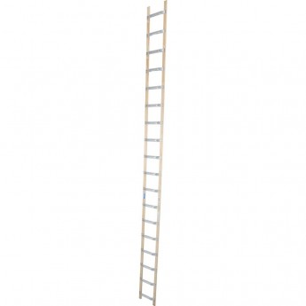 Лестница KRAUSE для крыши, 18 перекладин (алюминий/дерево) Лестница KRAUSE для крыши, 18 перекладин (алюминий/дерево)