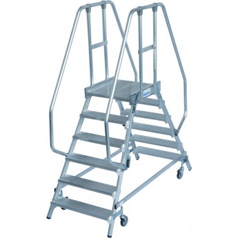 Лестница - платформа KRAUSE STABILO двухсторонняя 6 ступеней Лестница - платформа KRAUSE STABILO двухсторонняя 6 ступеней
