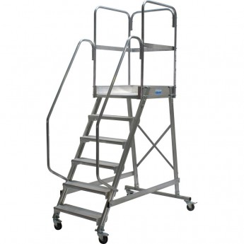 Лестница с площадкой KRAUSE CORDA 6 ступеней Лестница с площадкой KRAUSE CORDA 6 ступеней