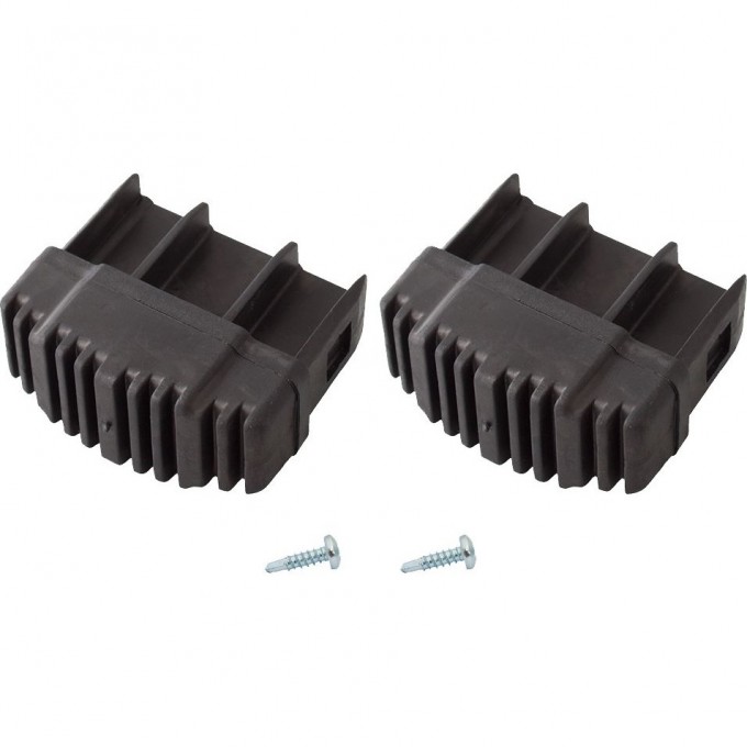 Опорные заглушки боковины (пара) токоотводящие 64х25 мм KRAUSE 212597