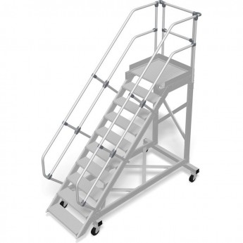 Передвижной трап с платформой 10 ступеней 600 мм 60 градусов KRAUSE STABILO 828699 Передвижной трап с платформой 10 ступеней 600 мм 60 градусов KRAUSE STABILO 828699