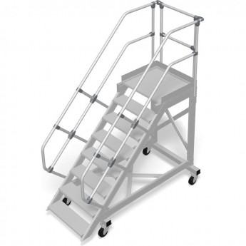 Передвижной трап с платформой 8 ступеней 600 мм 45 градусов KRAUSE STABILO 827876 Передвижной трап с платформой 8 ступеней 600 мм 45 градусов KRAUSE STABILO 827876