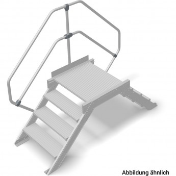 Переход с платформой KRAUSE STABILO 826435, 4 ступени 1000 мм 45° Переход с платформой KRAUSE STABILO 826435, 4 ступени 1000 мм 45°