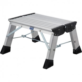 Подставка складная KRAUSE TREPPY 1 ступень, алюминий Подставка складная KRAUSE TREPPY 1 ступень, алюминий