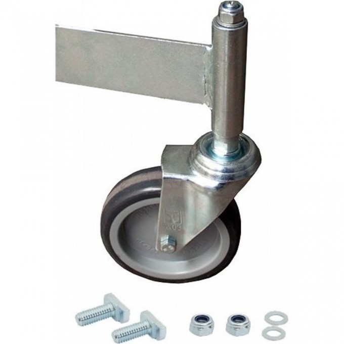 Ролик без тормоза KRAUSE для лестницы с платформой 5-6 ступеней 820525