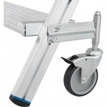 Ролик с тормозом KRAUSE 820518 для лестницы с платформой 3-4 ступени