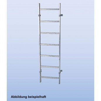 Шахтная лестница KRAUSE STABILO 816061, нержавеющая сталь, ширина 340 мм, 7 перекладин Шахтная лестница KRAUSE STABILO 816061, нержавеющая сталь, ширина 340 мм, 7 перекладин