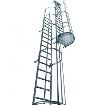 Стационарная лестница для зданий KRAUSE STABILO, алюминий, 10,64 м для лиц без опыта Стационарная лестница для зданий KRAUSE STABILO, алюминий, 10,64 м для лиц без опыта