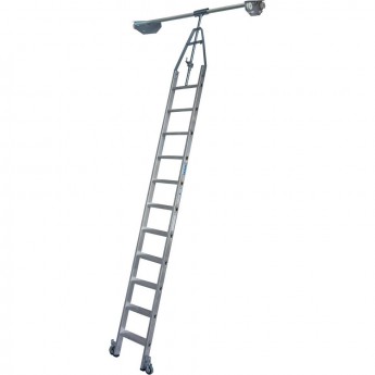 Стеллажная двухрядная лестница KRAUSE STABILO 11 ступеней Стеллажная двухрядная лестница KRAUSE STABILO 11 ступеней