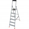 Свободностоящая стремянка 2К заглушки, 6 ступеней KRAUSE MONTO SAFETY 128966 Свободностоящая стремянка 2К заглушки, 6 ступеней KRAUSE MONTO SAFETY 128966
