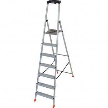 Свободностоящая стремянка 2К заглушки, 8 ступеней KRAUSE MONTO SAFETY 128980 Свободностоящая стремянка 2К заглушки, 8 ступеней KRAUSE MONTO SAFETY 128980