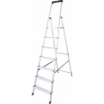 Свободностоящая стремянка с семью ступеньками KRAUSE MONTO SOLIDY 126252 Свободностоящая стремянка с семью ступеньками KRAUSE MONTO SOLIDY 126252