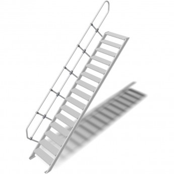 Трап 15 ступеней 800 мм 60 градусов KRAUSE STABILO 823441 Трап 15 ступеней 800 мм 60 градусов KRAUSE STABILO 823441