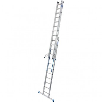 Трехсекционная универсальная лестница 3 х 12 перекладин KRAUSE STABILO 133700 Трехсекционная универсальная лестница 3 х 12 перекладин KRAUSE STABILO 133700
