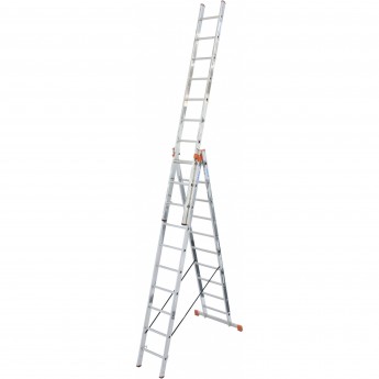 Универсальная лестница из трёх частей 3х10 перекладин KRAUSE MONTO TRIBILO 129680 Универсальная лестница из трёх частей 3х10 перекладин KRAUSE MONTO TRIBILO 129680