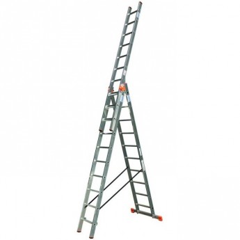 Универсальная трехсекционная лестница 3 х 14 KRAUSE TRIBILO 120960 Универсальная трехсекционная лестница 3 х 14 KRAUSE TRIBILO 120960