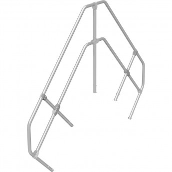 Второй поручень KRAUSE 826640 для перехода 5 ступеней 45°