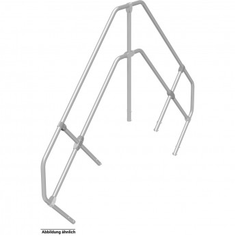 Второй поручень KRAUSE 826664 для перехода 7 ступеней 45°