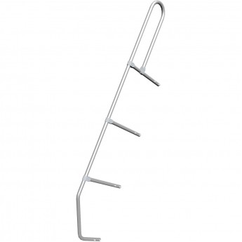 Второй поручень KRAUSE 823793 для трапа с платформой 10 ступеней 60°