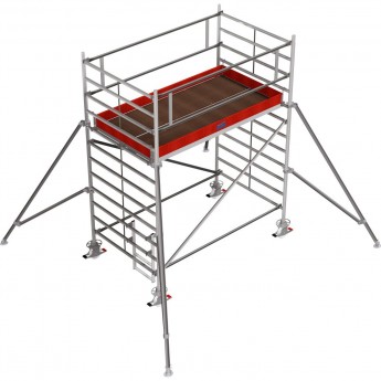 Вышка-тура KRAUSE STABILO 749048 серия 5000 2,5х1,5 м РВ 4,3 м Вышка-тура KRAUSE STABILO 749048 серия 5000 2,5х1,5 м РВ 4,3 м